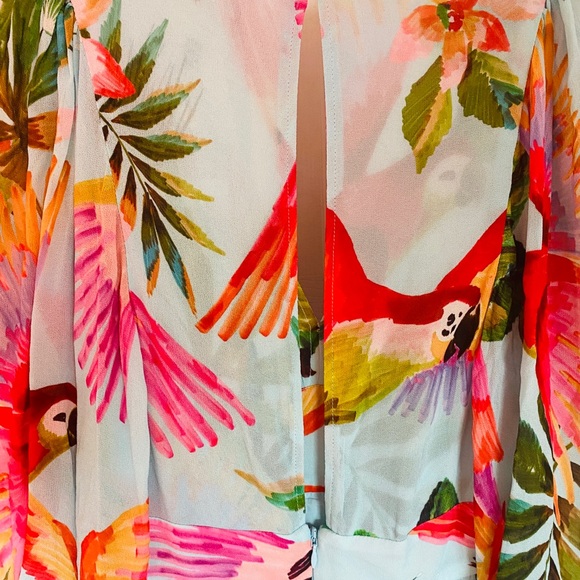 FARM Rio Anthropologie Parrot Dress, NWT - Picture 5 of 8